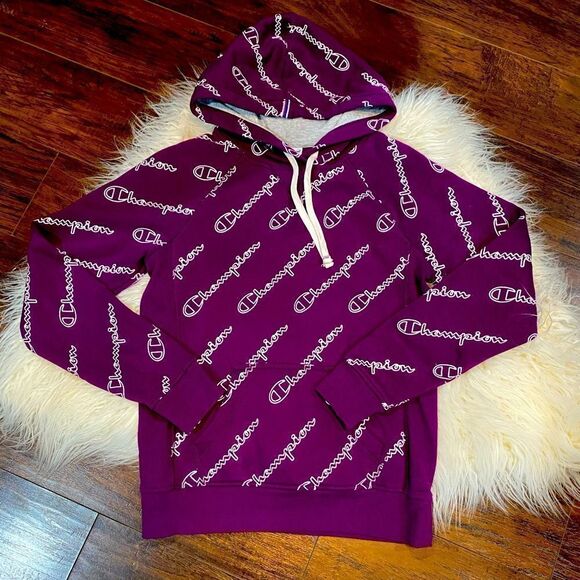 Champion purple sweatshirt Fleece Lined Purple - Picture 1 of 6